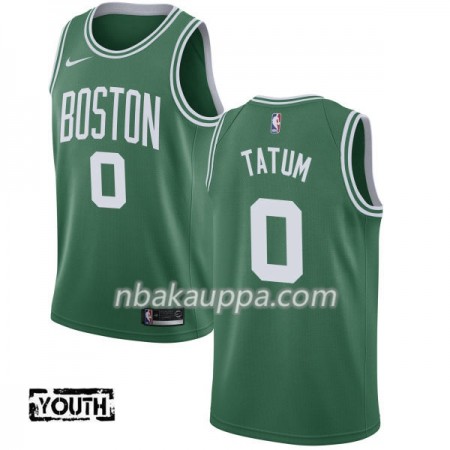 Boston Celtics Jayson Tatum 0 Nike 2017-18 Vihreä Pelipaidat Swingman - Lasten